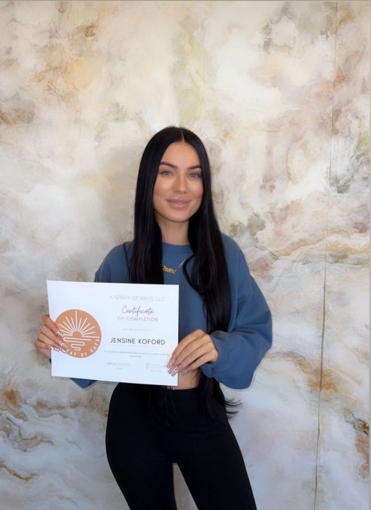 spray tan certification